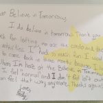 Emily Kolenda Thank You Note