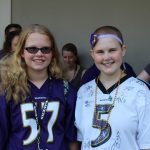 Emily Kolenda at Ravens Trainig Camp