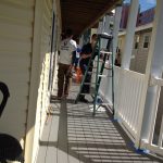 Sherwin Williams, U.S. Coast Guard join together to paint the Children’s House By The Sea