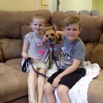 Brianna and dog