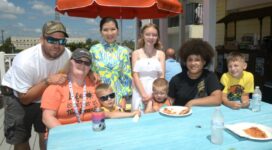Maryland First Yumi Hogan at the believe in tomorrow children's house by the sea