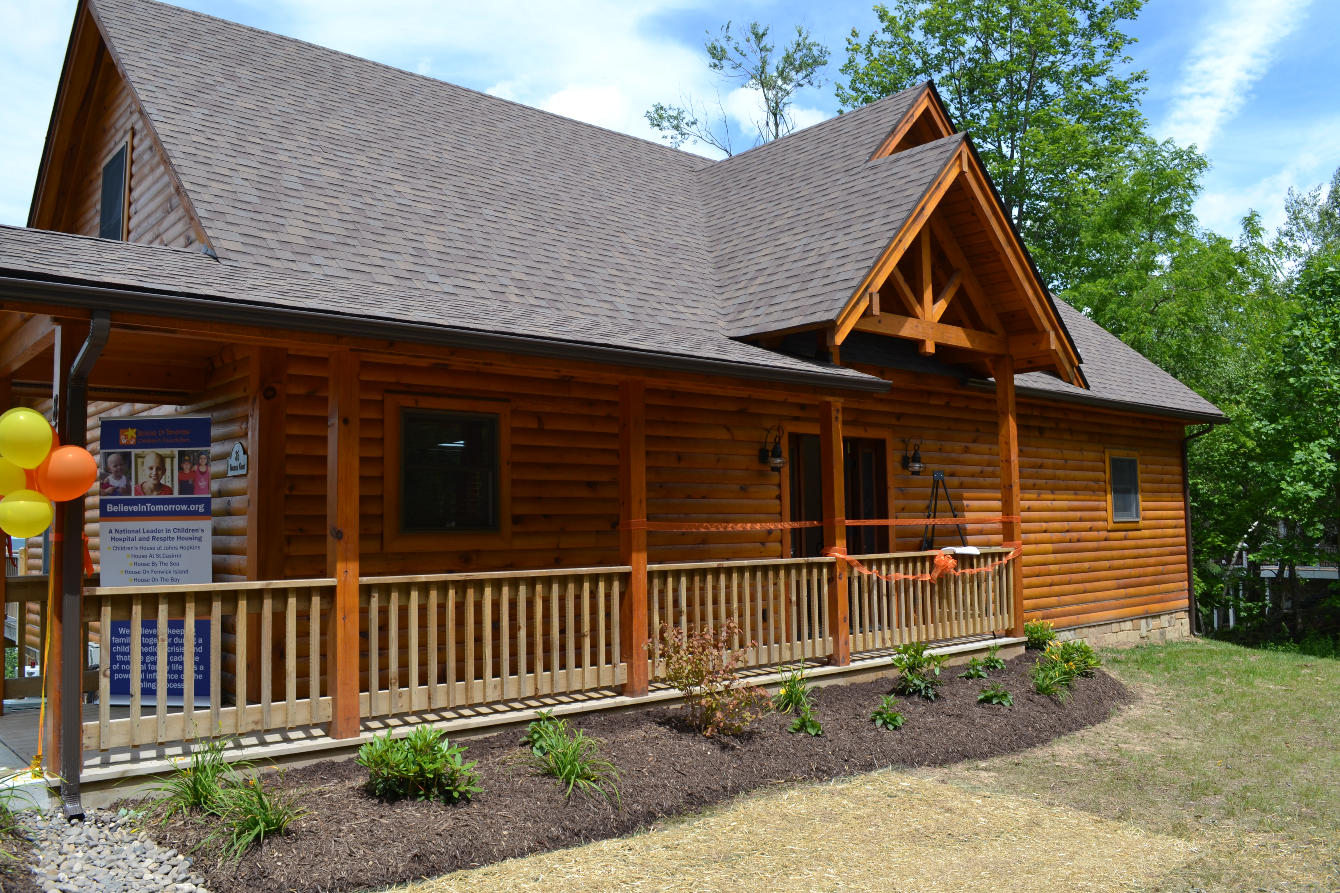 The Believe In Tomorrow House at Deep Creek Lake