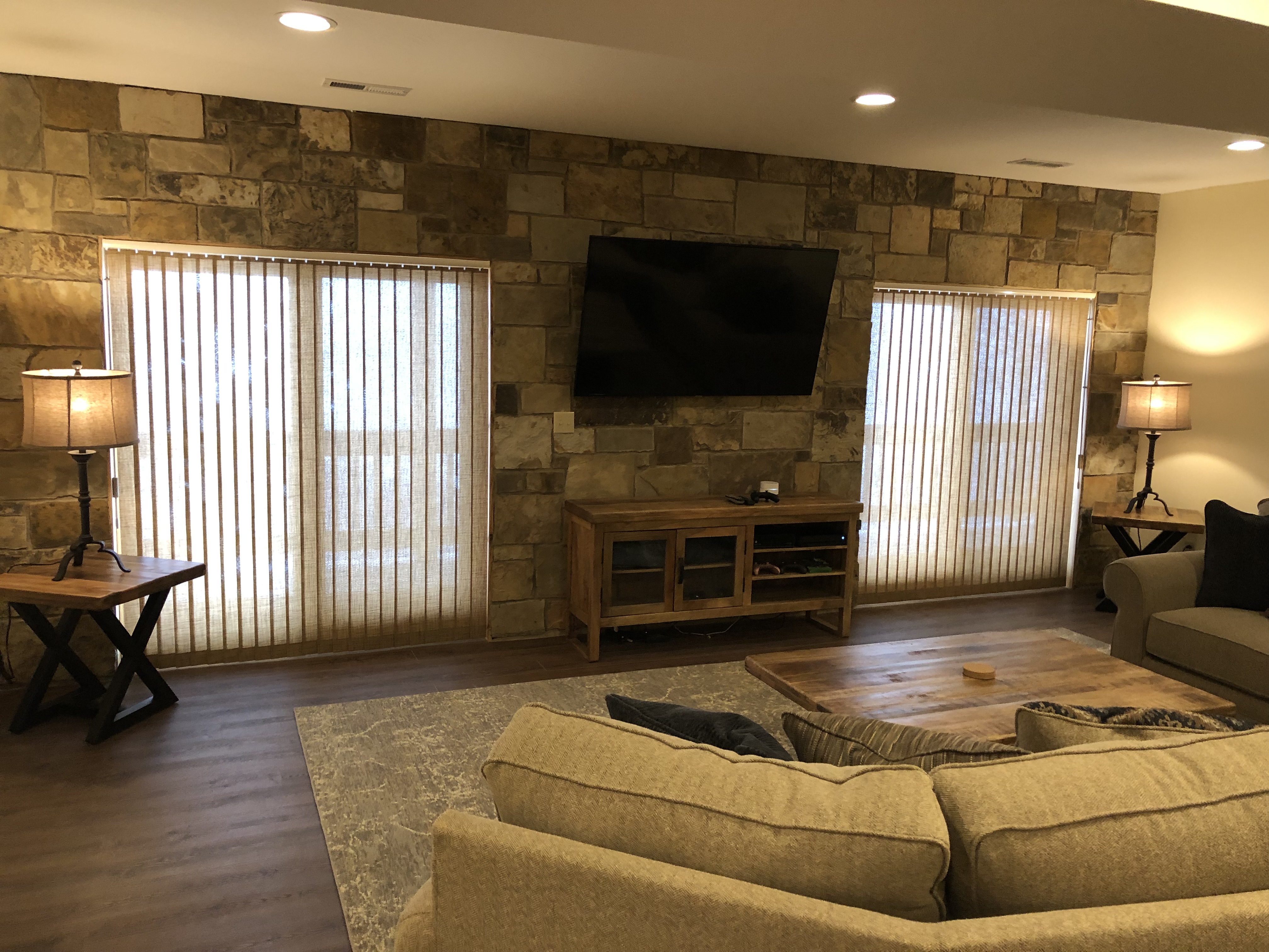 The Believe In Tomorrow House at Deep Creek Lake basement