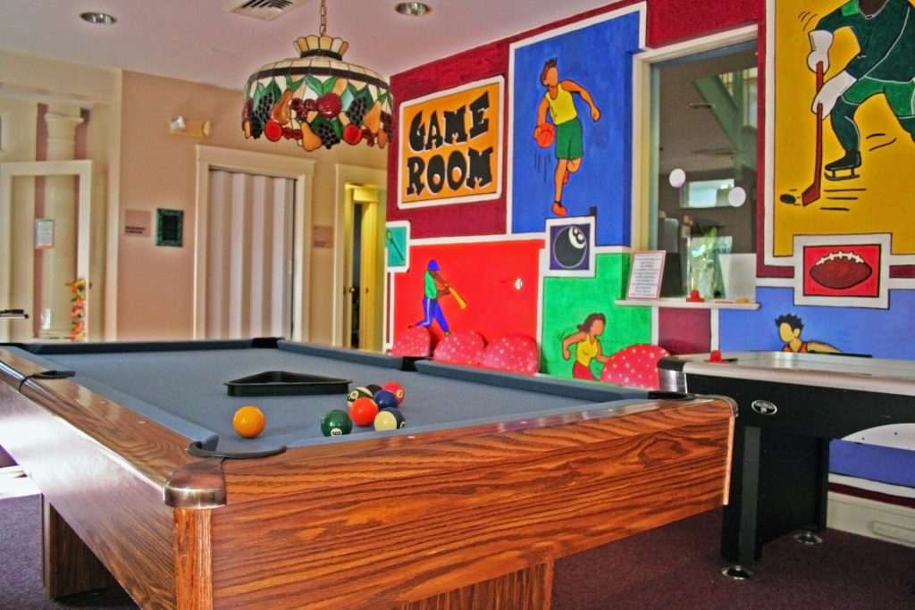 The Children's House at Johns Hopkins game room