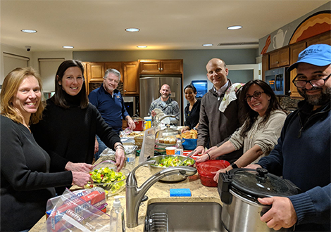 Volunteers at the Children's House at Johns Hopkins