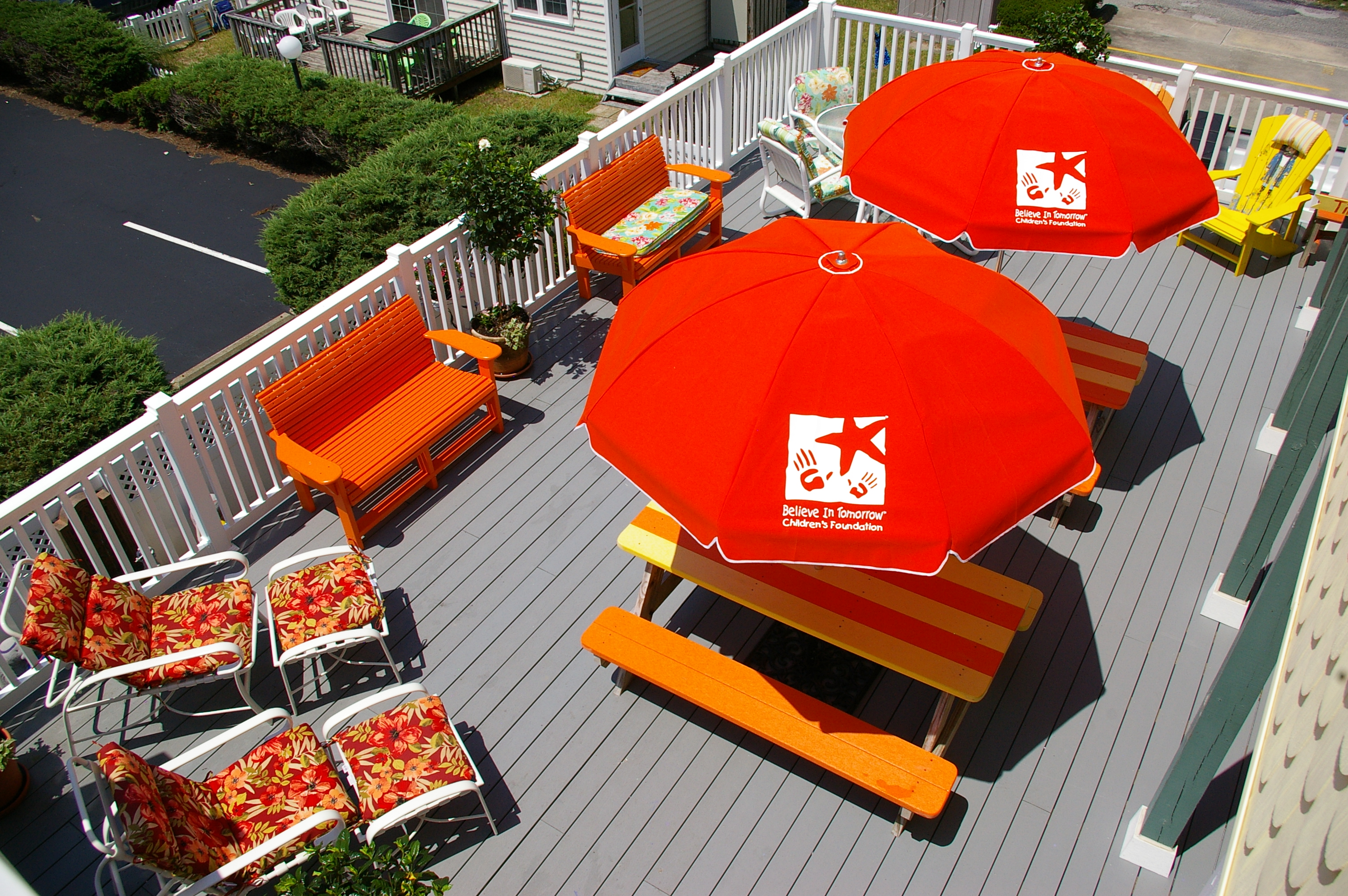 Believe In Tomorrow Children's House By The Sea Deck