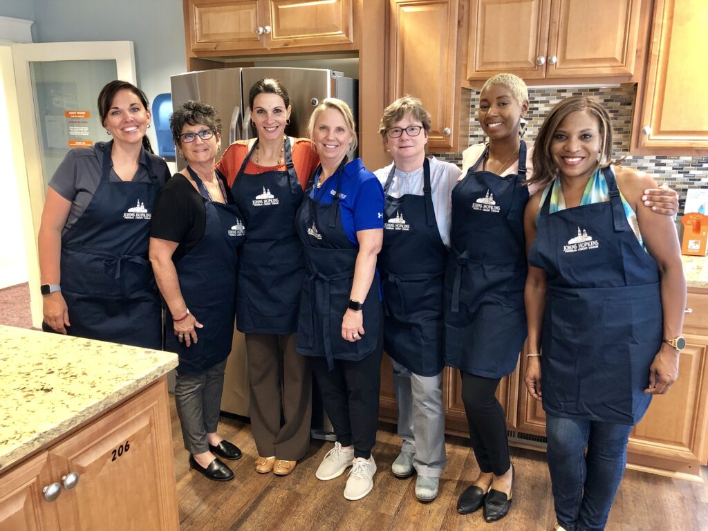Volunteers at Believe In Tomorrow hospital properties