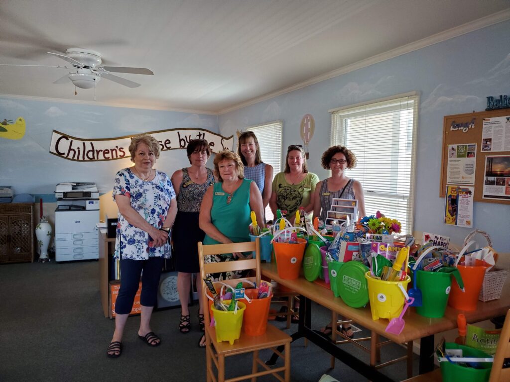 Volunteers at Believe In Tomorrow beach properties