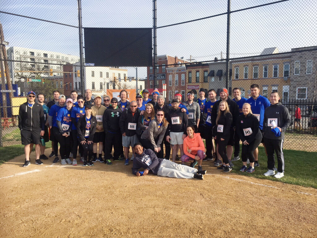 Believe In Tomorrow Corporate Partner Advance Business Systems at The Port to Fort 6K Race