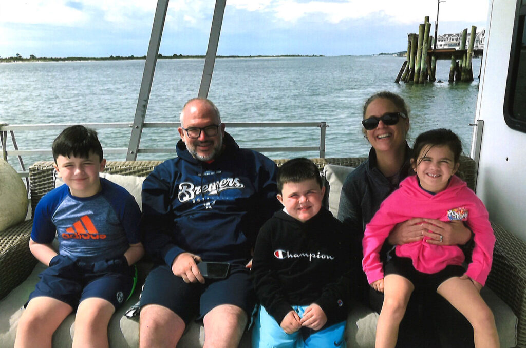 Believe In Tomorrow smiling family, read their story