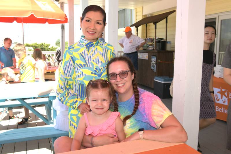 Maryland First Yumi Hogan at the believe in tomorrow children's house by the sea