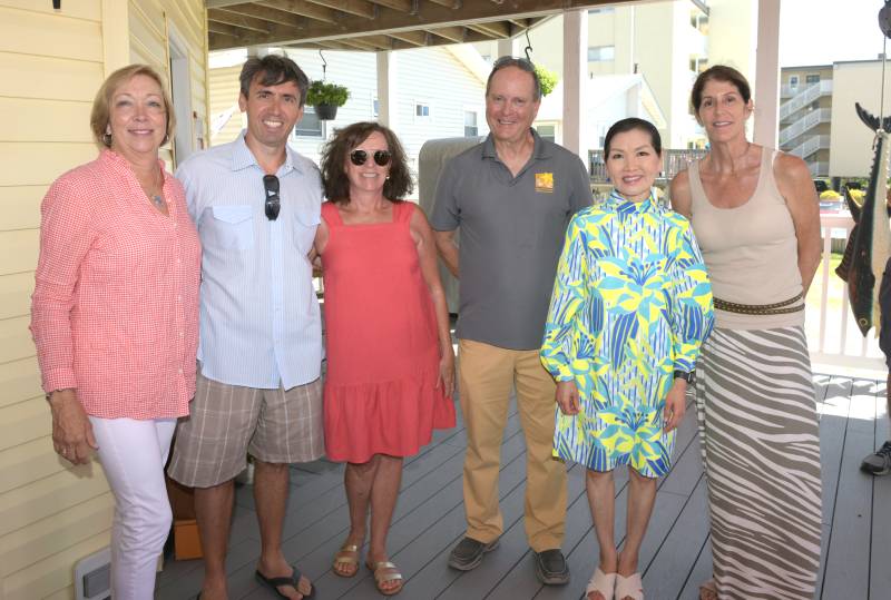 Maryland First Yumi Hogan at the believe in tomorrow children's house by the sea