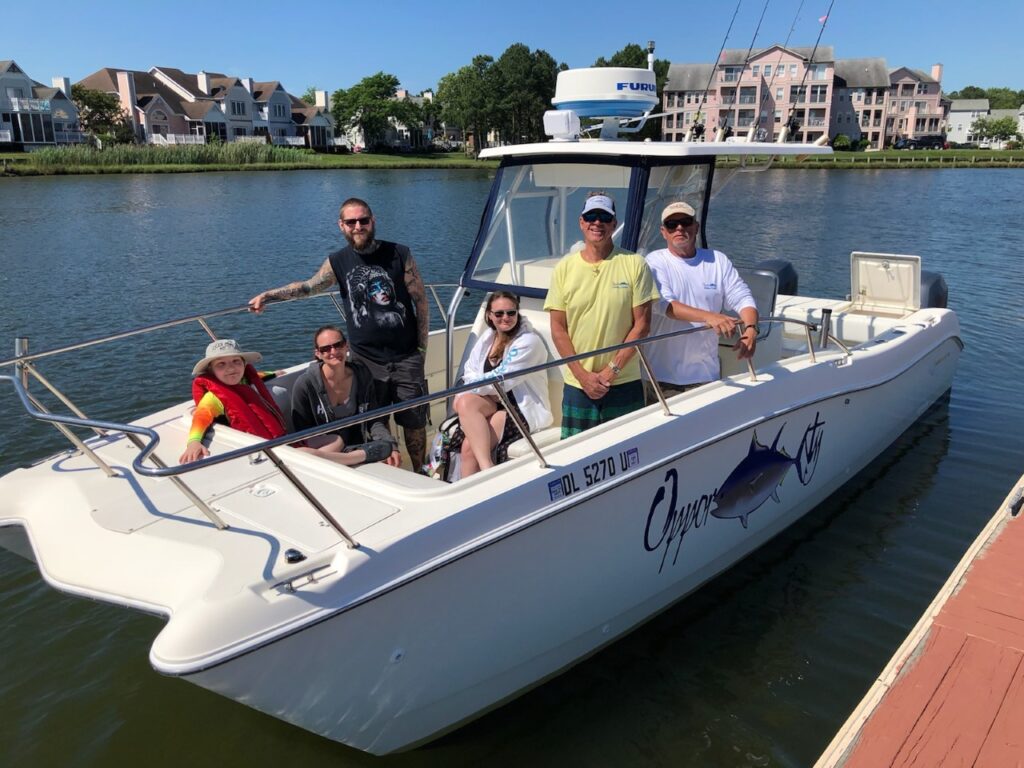 a critically ill child and family enjoying a respite trip